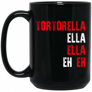 Tortorella Ella Ella Eh Eh Black Mug Coffee Mugs 2