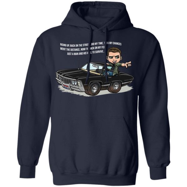 Supernatural Rising Up Back On The Street Did My Time Took My Chances T-Shirts, Hoodies, Sweatshirt 11