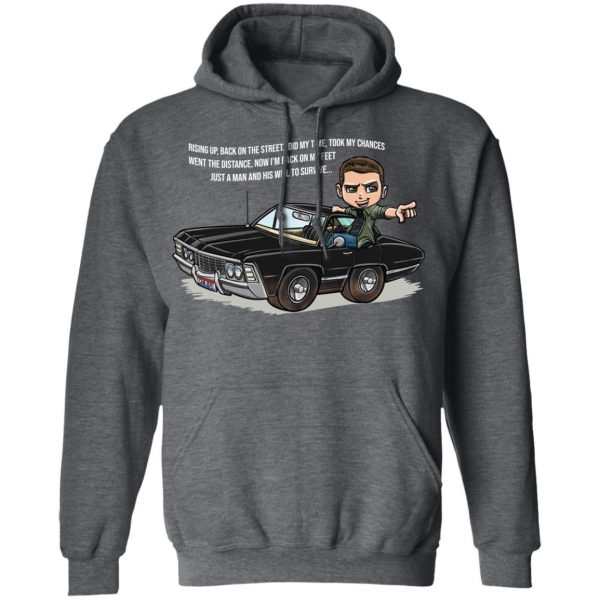 Supernatural Rising Up Back On The Street Did My Time Took My Chances T-Shirts, Hoodies, Sweatshirt 12