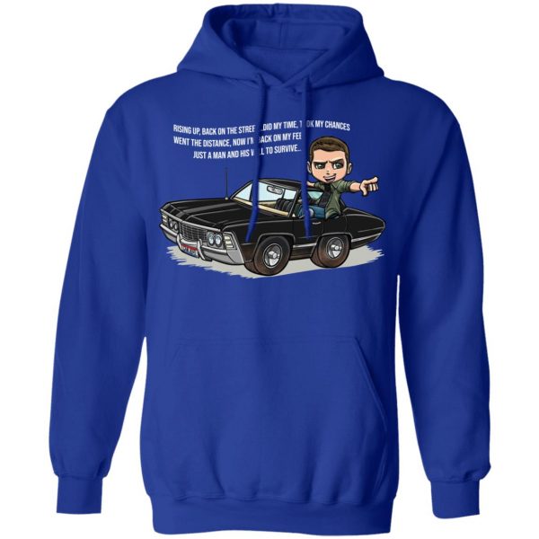 Supernatural Rising Up Back On The Street Did My Time Took My Chances T-Shirts, Hoodies, Sweatshirt 13