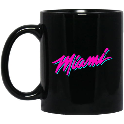 Miami Heat Vice Black Mug