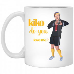 Kiko Do You Love Me White Mug Coffee Mugs