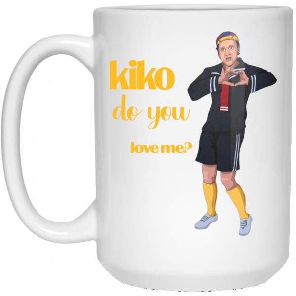 Kiko Do You Love Me White Mug 3