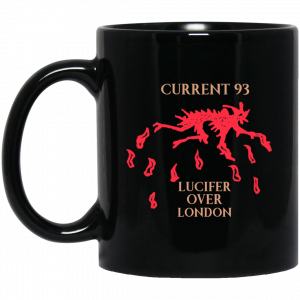 Current 93 Lucifer Over London Black Mug Coffee Mugs