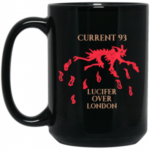 Current 93 Lucifer Over London Black Mug Coffee Mugs 2