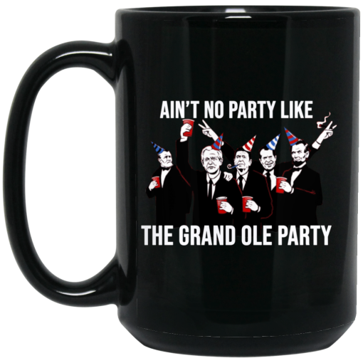 Ain’t No Party Like The Grand Ole Party Black Mug 2