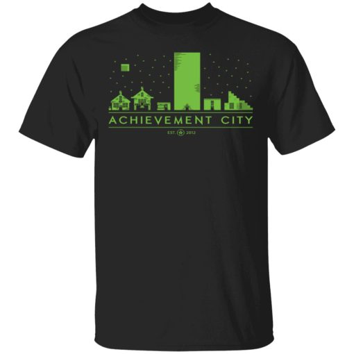 Achievement Hunter Achievement City Est 2012 T-Shirts, Hoodies, Sweatshirt 1