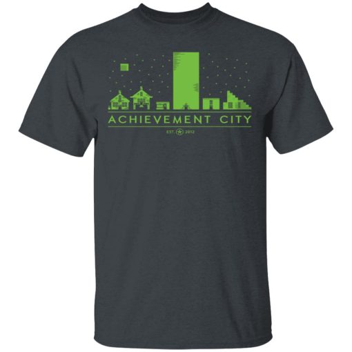 Achievement Hunter Achievement City Est 2012 T-Shirts, Hoodies, Sweatshirt - Image 2