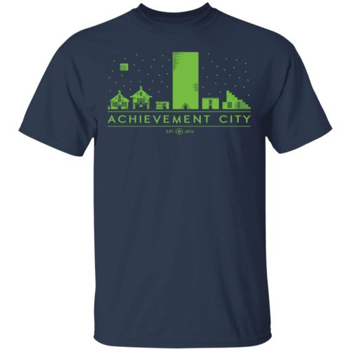 Achievement Hunter Achievement City Est 2012 T-Shirts, Hoodies, Sweatshirt - Image 3