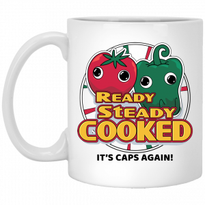 Ready Steady Cooked It’s Caps Again Mug Coffee Mugs