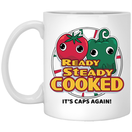 Ready Steady Cooked It's Caps Again Mug 1