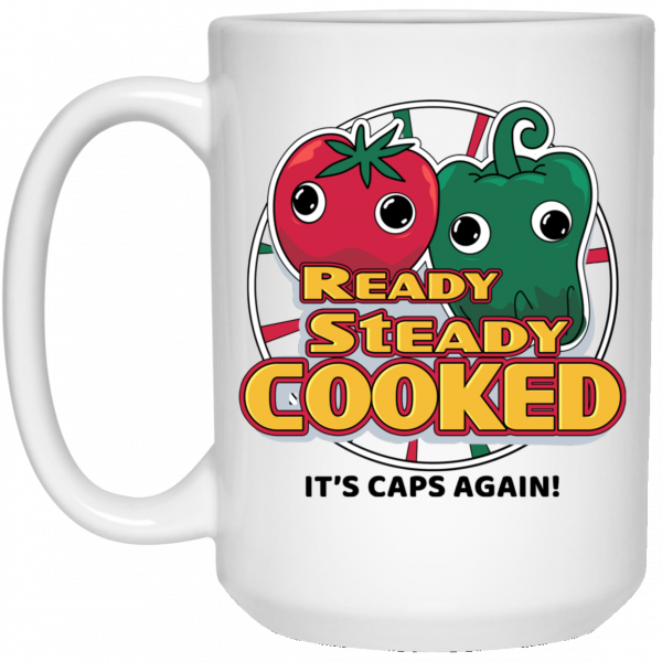 Ready Steady Cooked It's Caps Again Mug 3