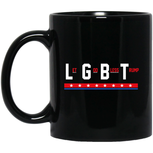 LGBT Let God Bless Trump Mug