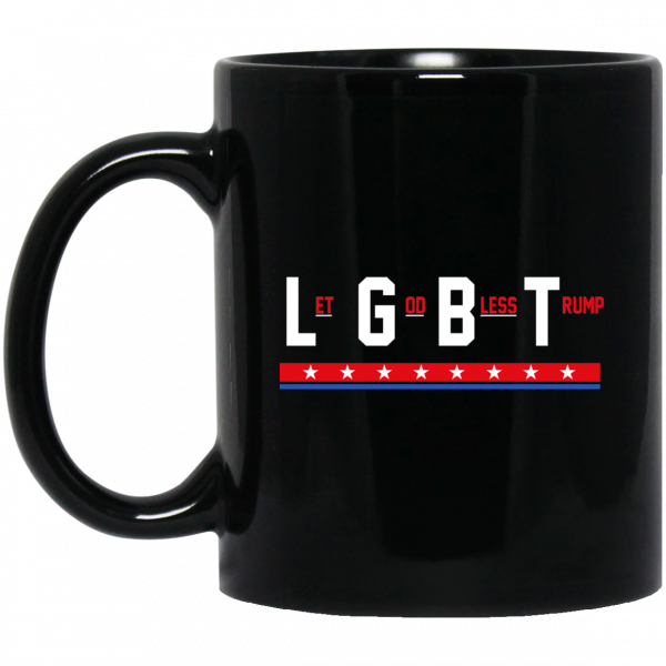 LGBT Let God Bless Trump Mug 1