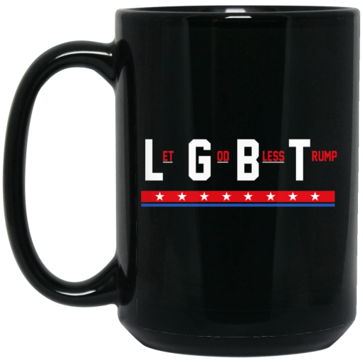 LGBT Let God Bless Trump Mug 2