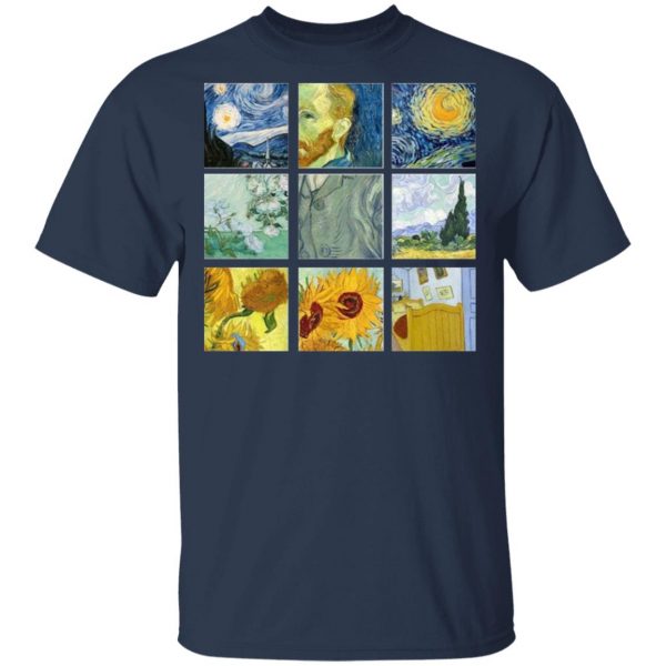 Vincent Van Gogh Collage T-Shirts, Hoodies, Sweatshirt 3