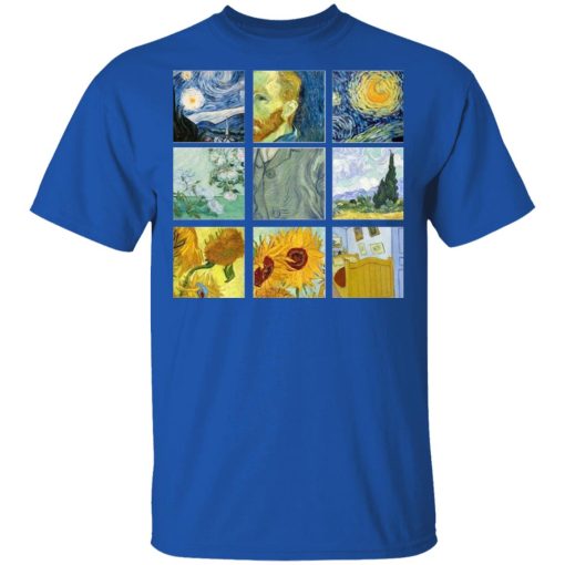 Vincent Van Gogh Collage T-Shirts, Hoodies, Sweatshirt - Image 4