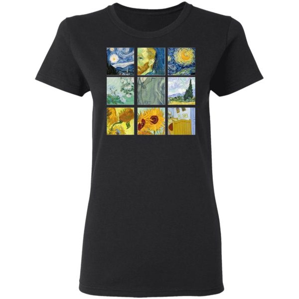 Vincent Van Gogh Collage T-Shirts, Hoodies, Sweatshirt 5
