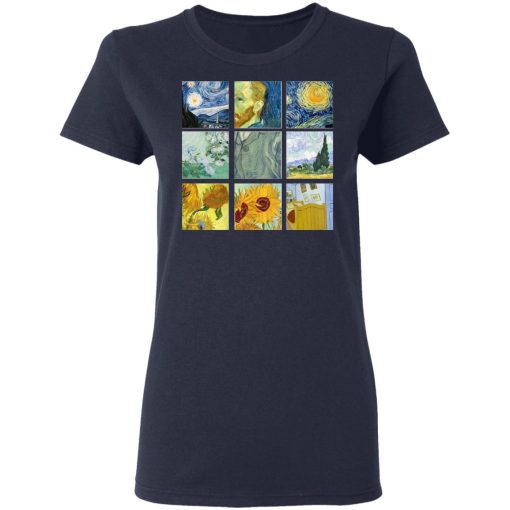 Vincent Van Gogh Collage T-Shirts, Hoodies, Sweatshirt - Image 7