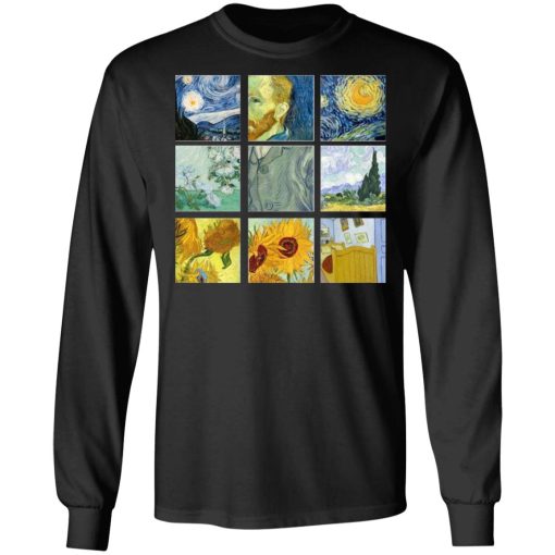 Vincent Van Gogh Collage T-Shirts, Hoodies, Sweatshirt - Image 9