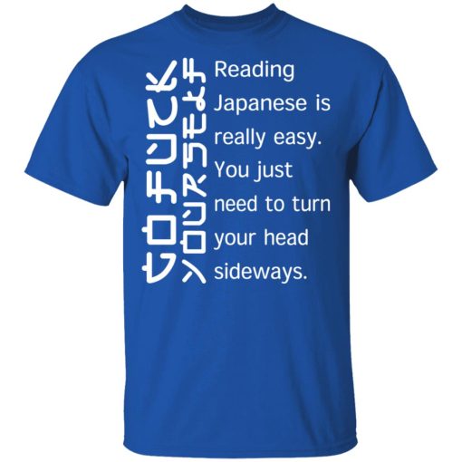 Reading Japanese Is Really Easy T-Shirts, Hoodies, Sweatshirt - Image 4