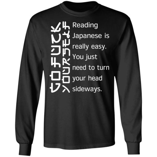 Reading Japanese Is Really Easy T-Shirts, Hoodies, Sweatshirt - Image 9