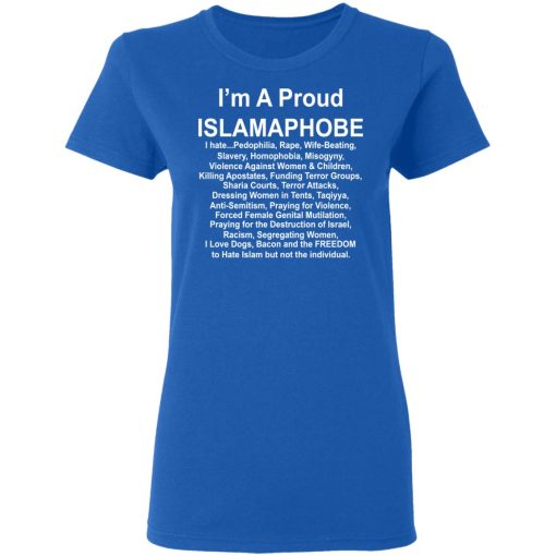 I’m A Proud Islamaphobe T-Shirts, Hoodies, Sweatshirt - Image 8