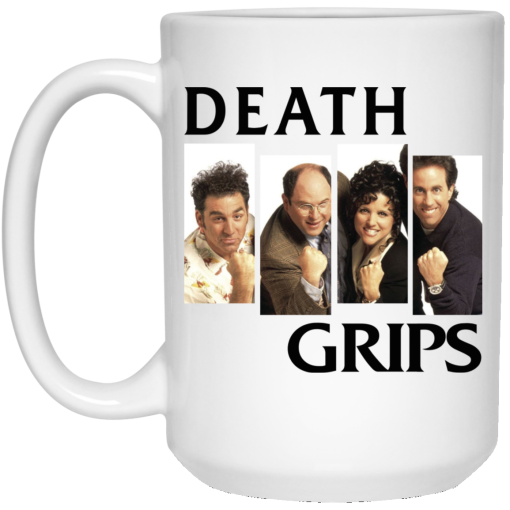 Seinfeld Death Grips White Mug - Image 3