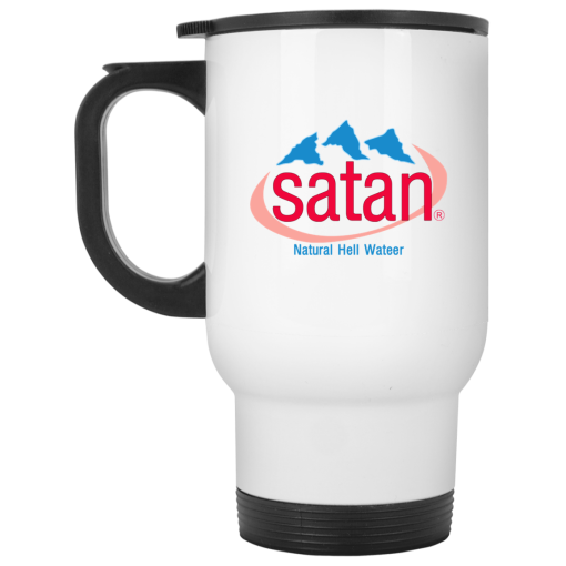 Satan Natural Hell Water White Mug - Image 2