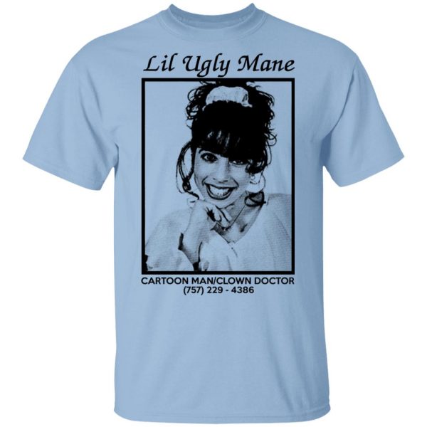 Lil Ugly Mane Cartoon Man Clown Doctor T-Shirts, Hoodies, Sweatshirt 1