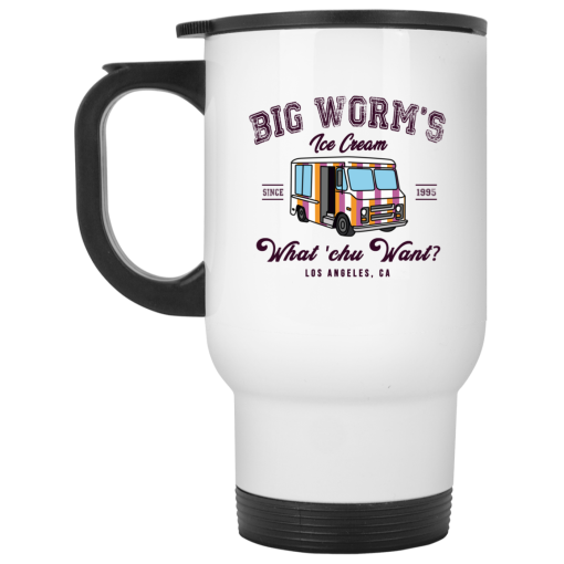 Big Worm’s Ice Cream What ‘chu Want White Mug 2