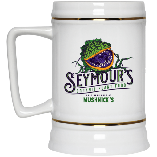 Seymour’s Plant Food White Mug 4