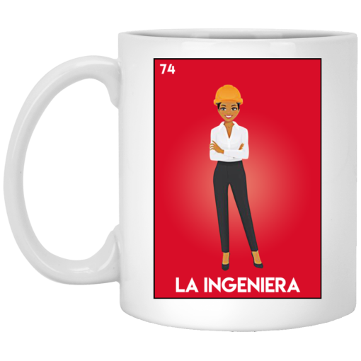 La Ingeniera White Mug 1