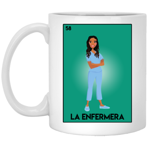 La Enfermera White Mug 1