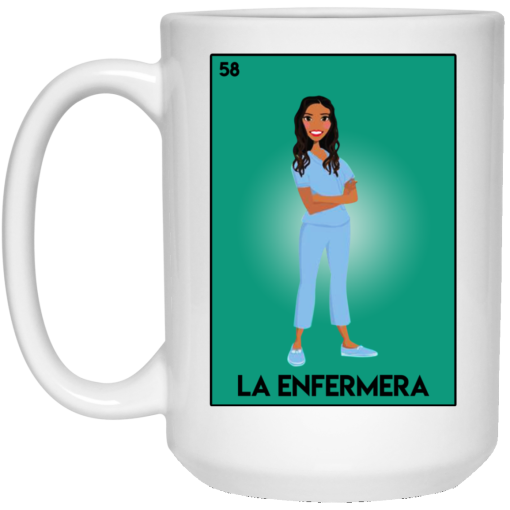 La Enfermera White Mug 3