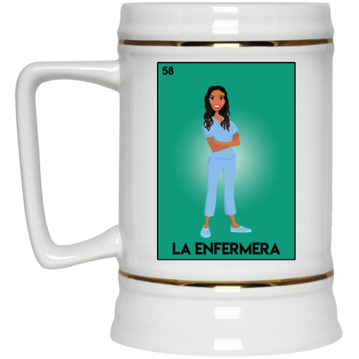 La Enfermera White Mug 4