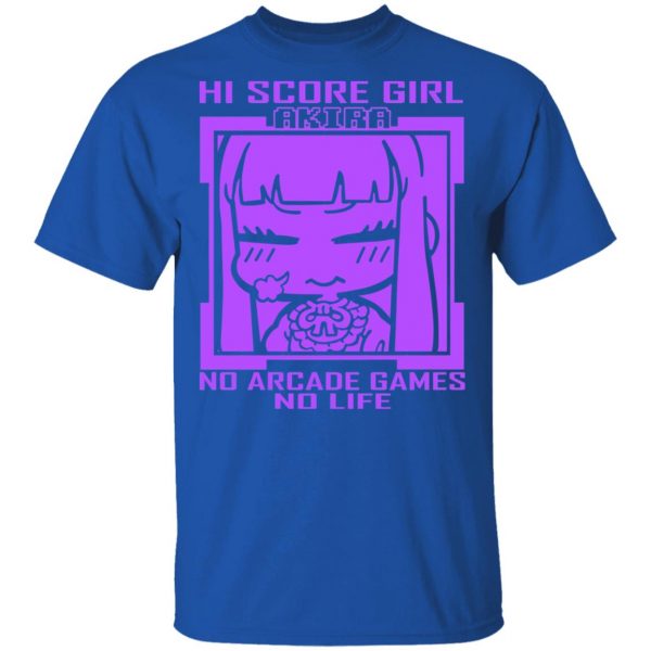 Hi Score Girl Oono Akira No Arcade Games No Life T-Shirts, Hoodies, Sweater 4