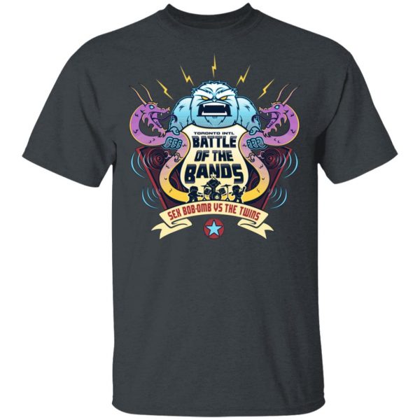Battle Of The Bands Sex Bob-omb Vs The Twins T-Shirts, Hoodies, Sweater 2