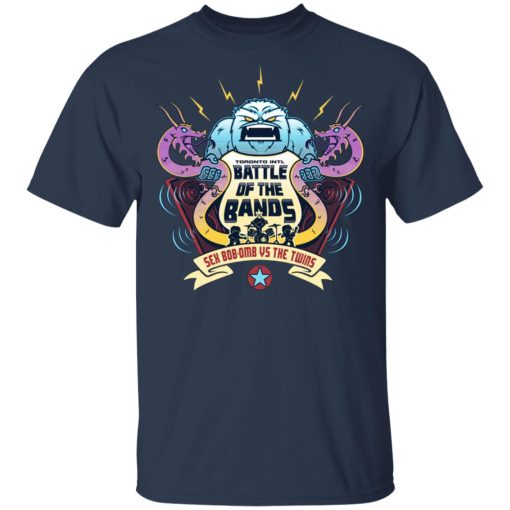 Battle Of The Bands Sex Bob-omb Vs The Twins T-Shirts, Hoodies, Sweater - Image 3