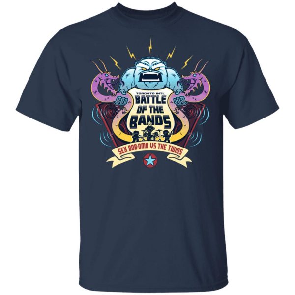 Battle Of The Bands Sex Bob-omb Vs The Twins T-Shirts, Hoodies, Sweater 3