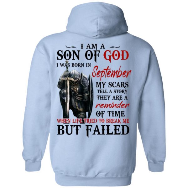 I Am A Son Of God And Was Born In September T-Shirts, Hoodies, Sweater 12