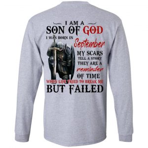 I Am A Son Of God And Was Born In September T-Shirts, Hoodies, Sweater 18