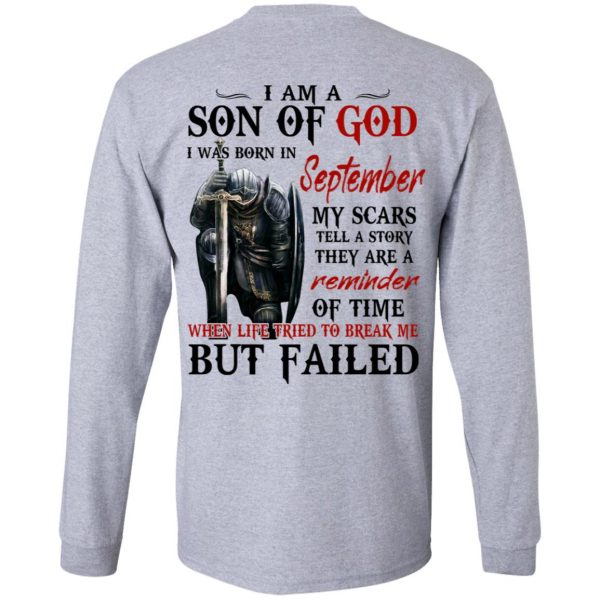 I Am A Son Of God And Was Born In September T-Shirts, Hoodies, Sweater 7