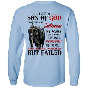 I Am A Son Of God And Was Born In September T-Shirts, Hoodies, Sweater 20