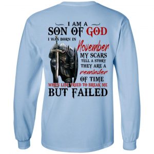 I Am A Son Of God And Was Born In November T-Shirts, Hoodies, Sweater 20