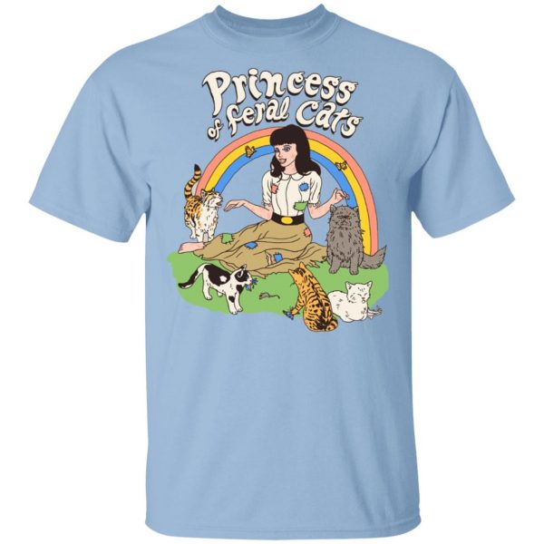 Princess Of Feral Cats T-Shirts, Hoodies, Sweater 1