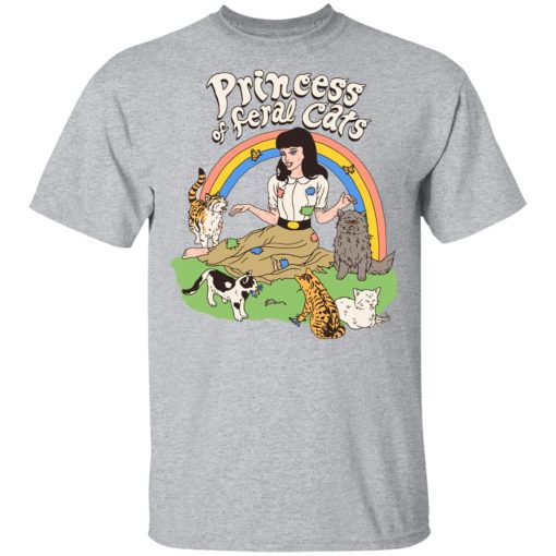 Princess Of Feral Cats T-Shirts, Hoodies, Sweater - Image 3