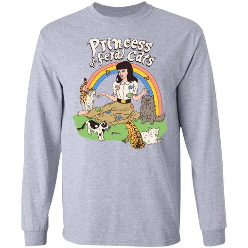 Princess Of Feral Cats T-Shirts, Hoodies, Sweater - Image 7