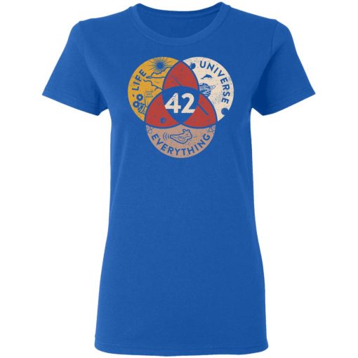 Science 42 Angel Number Life Universe Everything Number 42 T-Shirts, Hoodies, Sweater - Image 8