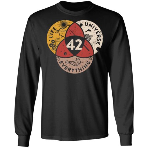 Science 42 Angel Number Life Universe Everything Number 42 T-Shirts, Hoodies, Sweater - Image 9